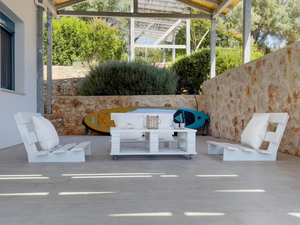 Zidanos Luxurious Sea Front Villa Marantochori Exterior foto